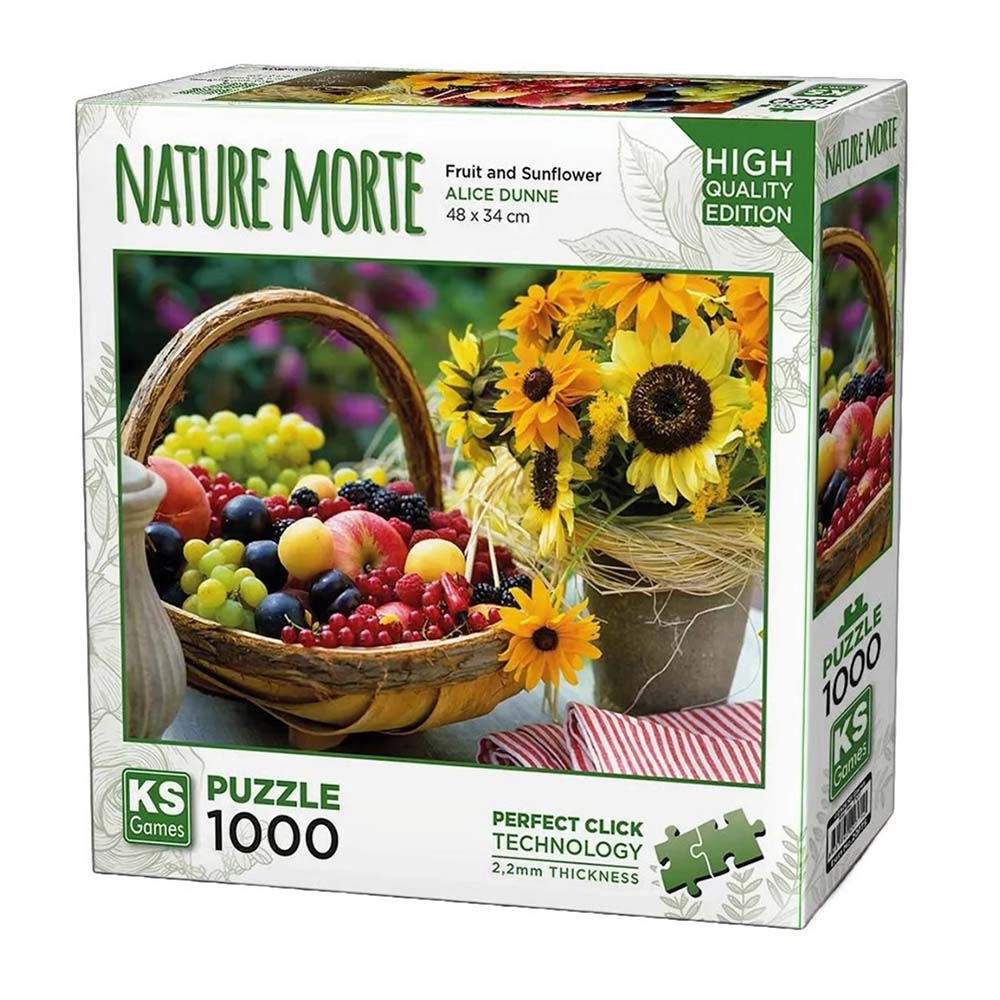 ONUR 20775 PUZZLE 1000 PRÇ FRUİT AND SUNFLOWER