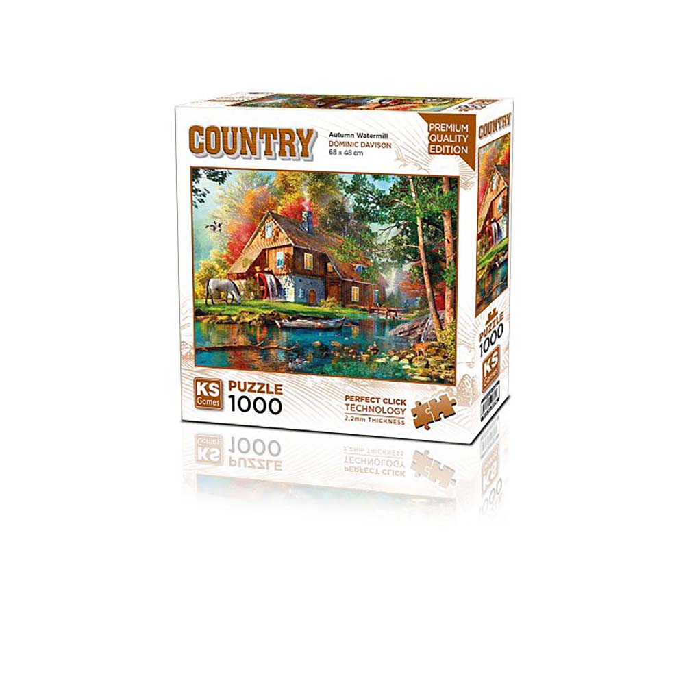 ONUR 20816 PUZZLE 1000 PRÇ AUTUMN WATERMİLL