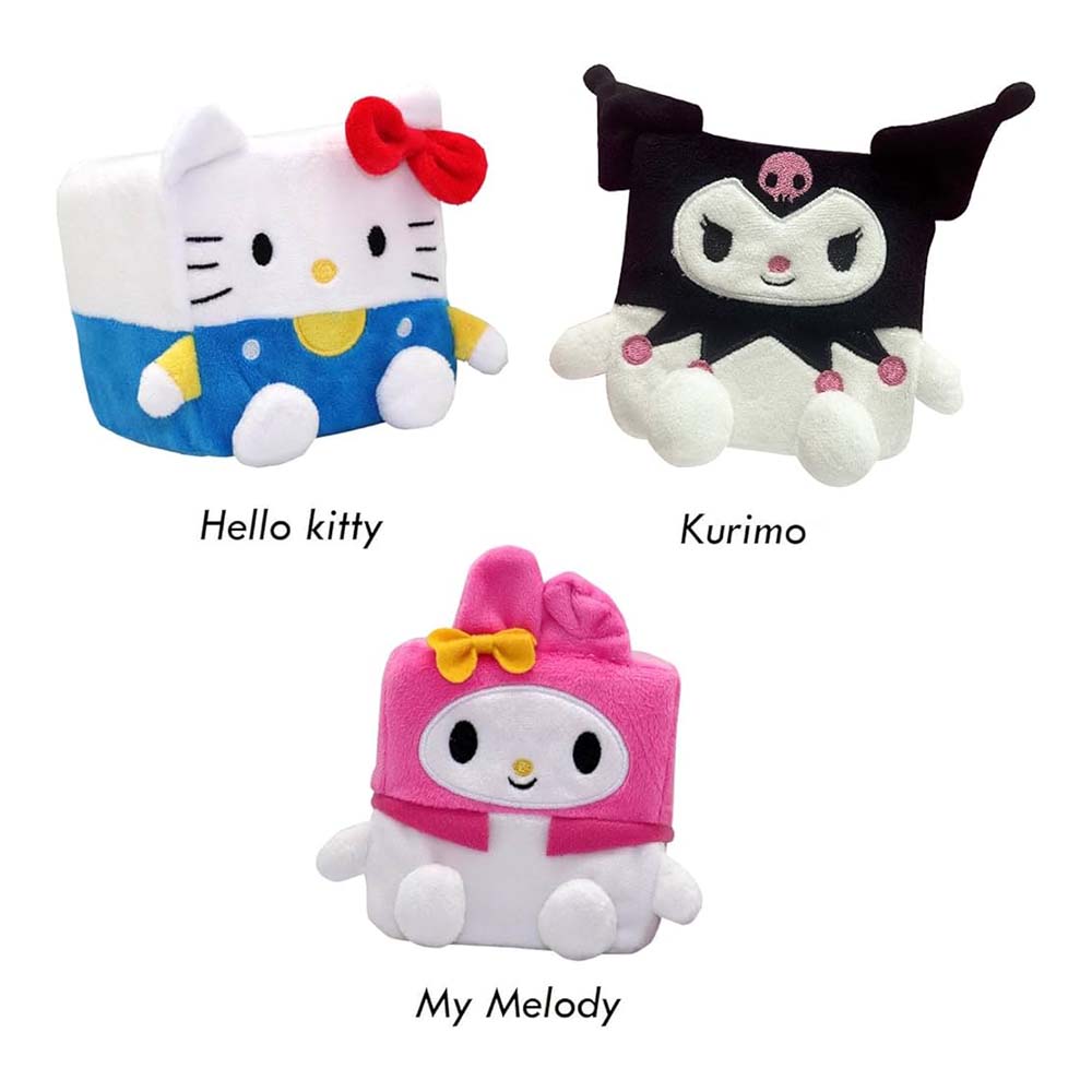 GIOCHI HKT 20100 HELLO KİTTY CUBEEZ PELUŞ 10 CM 25570