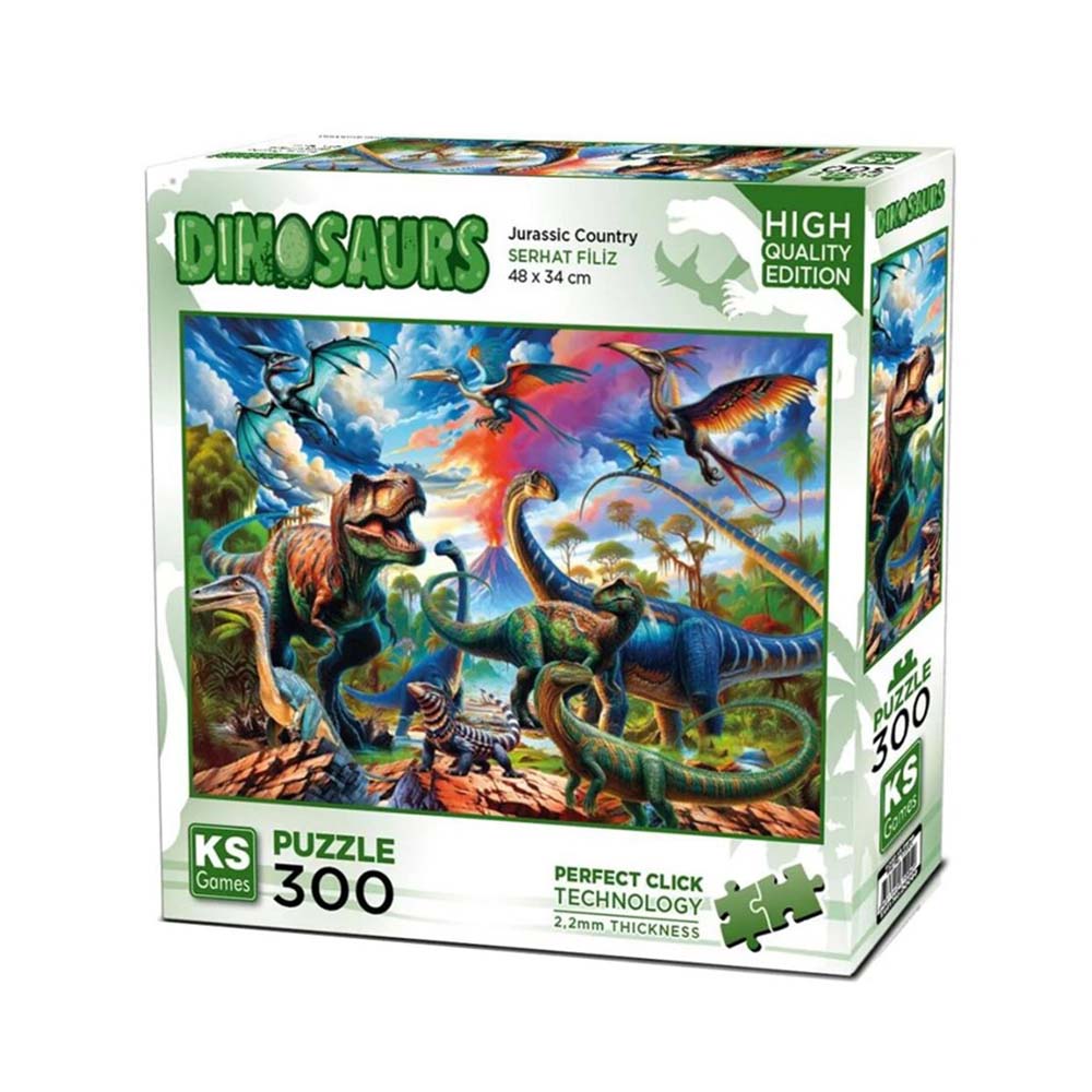 ONUR 19256 PUZZLE 300 PRÇ JURASSIC COUNTRY