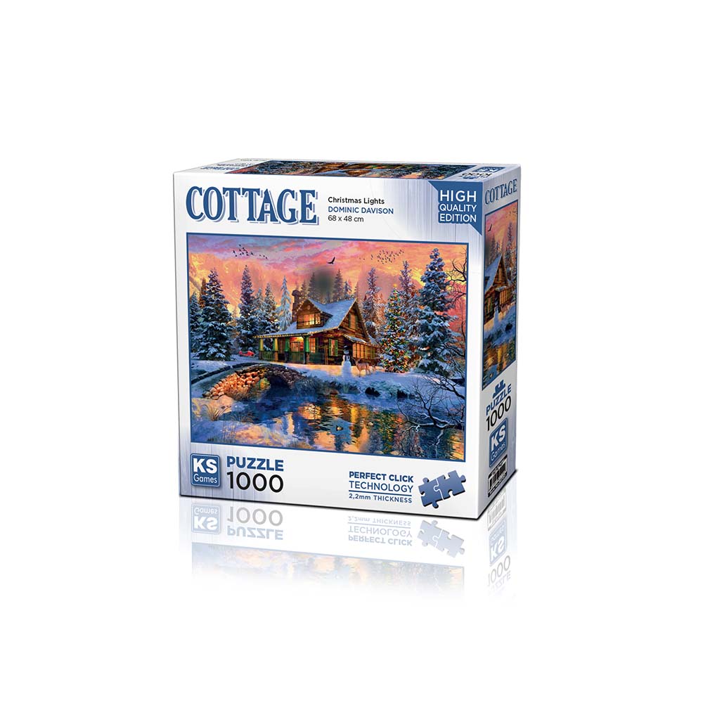 ONUR 20720 PUZZLE 1000 PRÇ CHRİSTMAS LİGHT