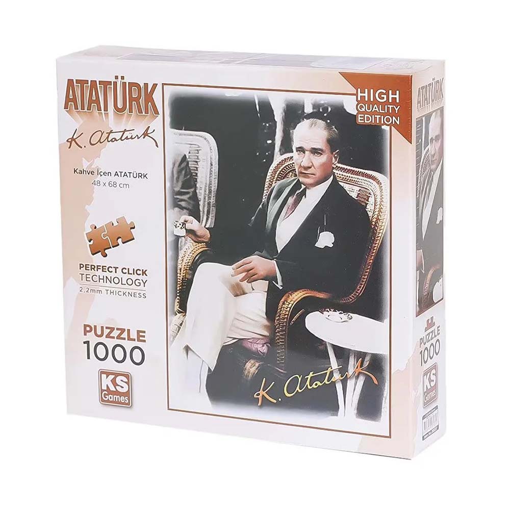 ONUR 20727 PUZZLE 1000 PRÇ KAHVE İÇEN ATATÜRK