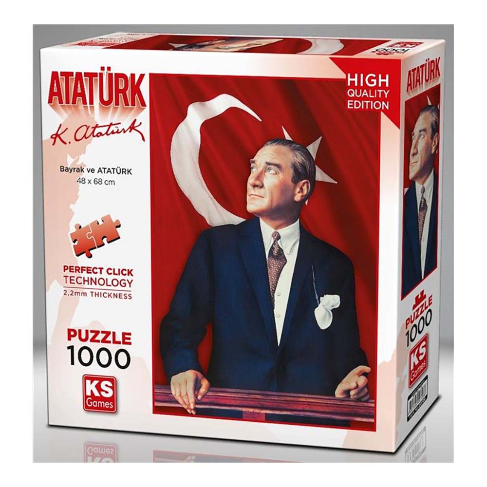ONUR 20728 PUZZLE 1000 PRÇ ATATÜRK VE TÜRK BAYRAĞI