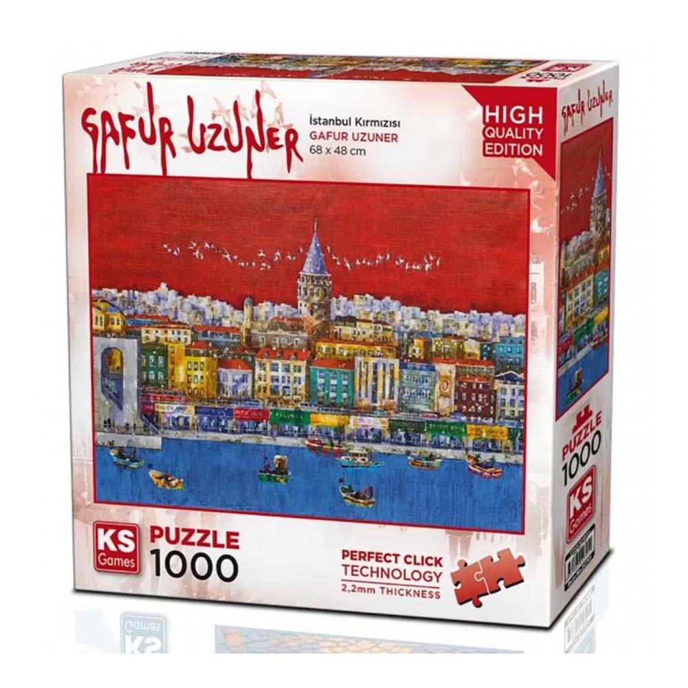 ONUR 20791 PUZZLE 1000 PRÇ İSTANBUL KIRMIZISI