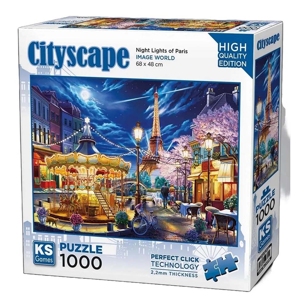 ONUR 20795 PUZZLE 1000 PRÇ NİGHET LİGHT OF PARİS