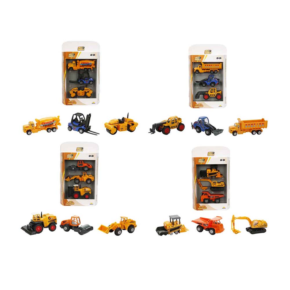 SUNMAN 19071 İNŞAAT ARACI SETİ 3'LÜ PAKET