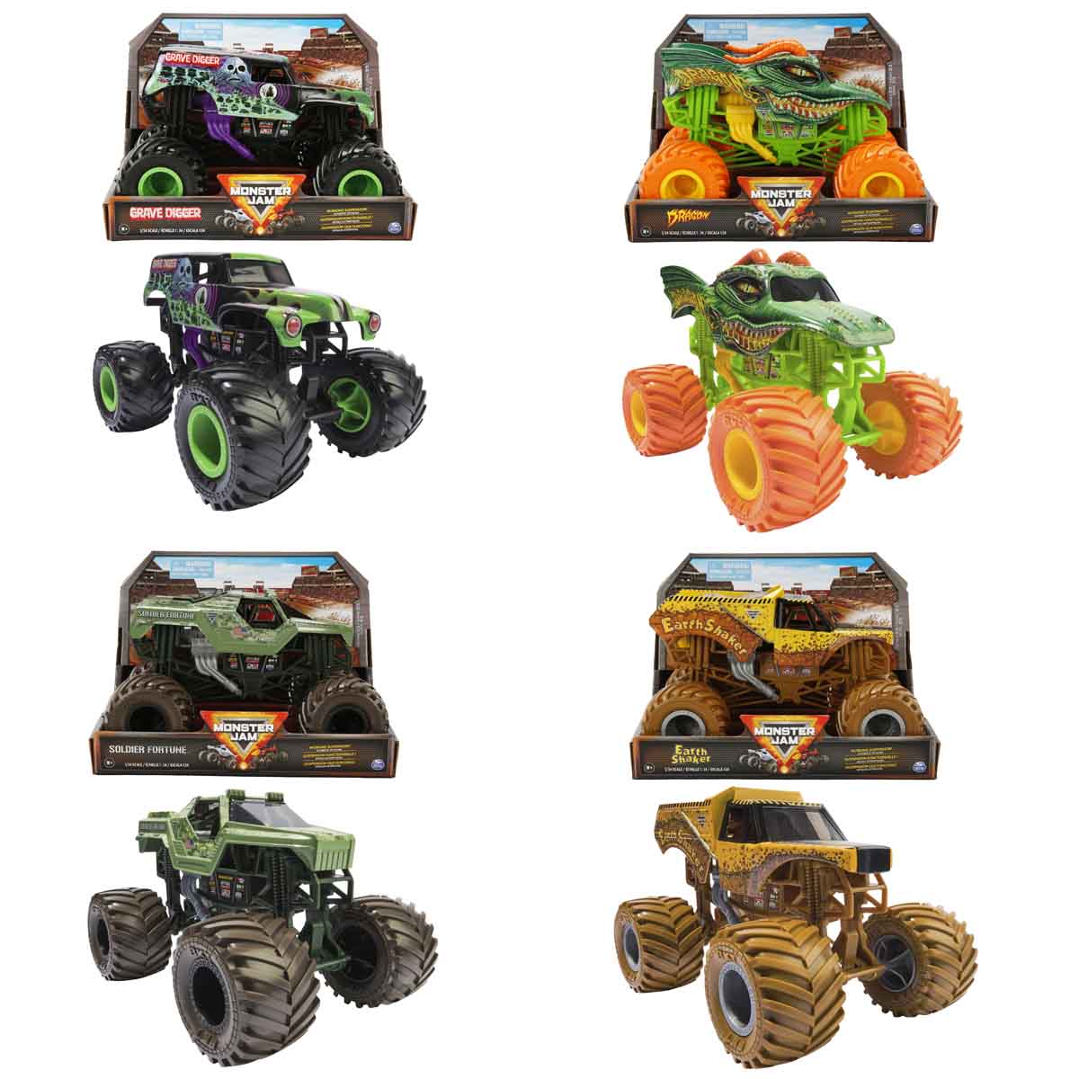 SUNMAN 56371 MONSTER JAM S23 ARABA 1/24