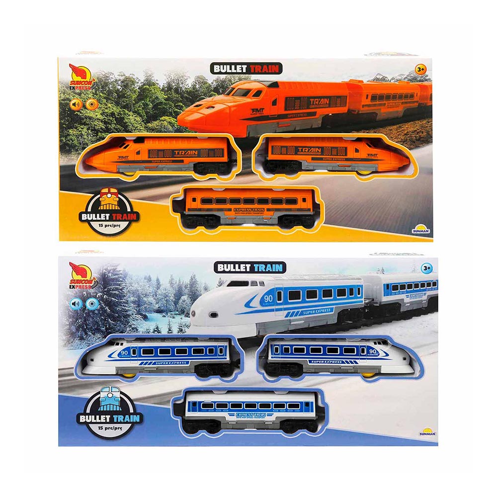 SUNMAN 1549 TREN SET EXPRESS BULLET TRAIN