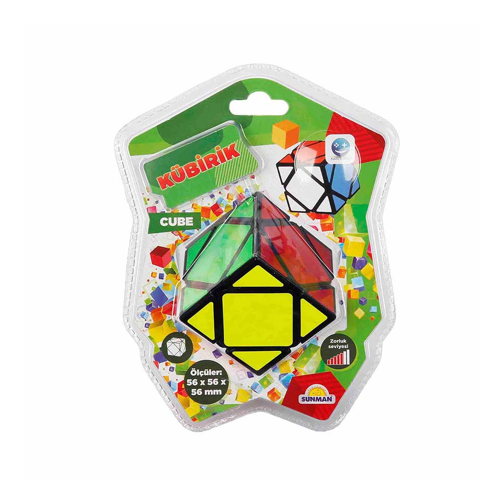 SUNMAN 00325 SABIR KÜPÜ KARE CUBE 5.6CM