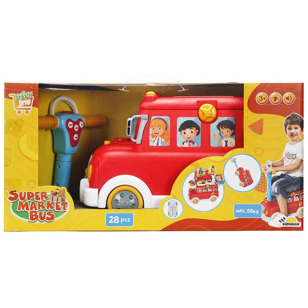 SUNMAN 04246 MARKET OYUN SET SUPER MARKET 28PRÇ