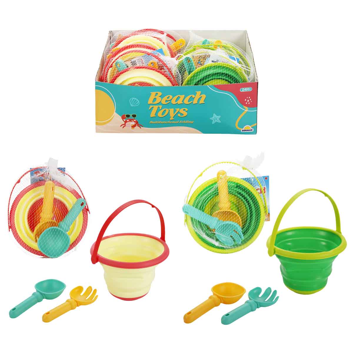SUNMAN 2302-1 KOVA SET KATLANABİLİR FİLE HANGTAG KÜÇÜK