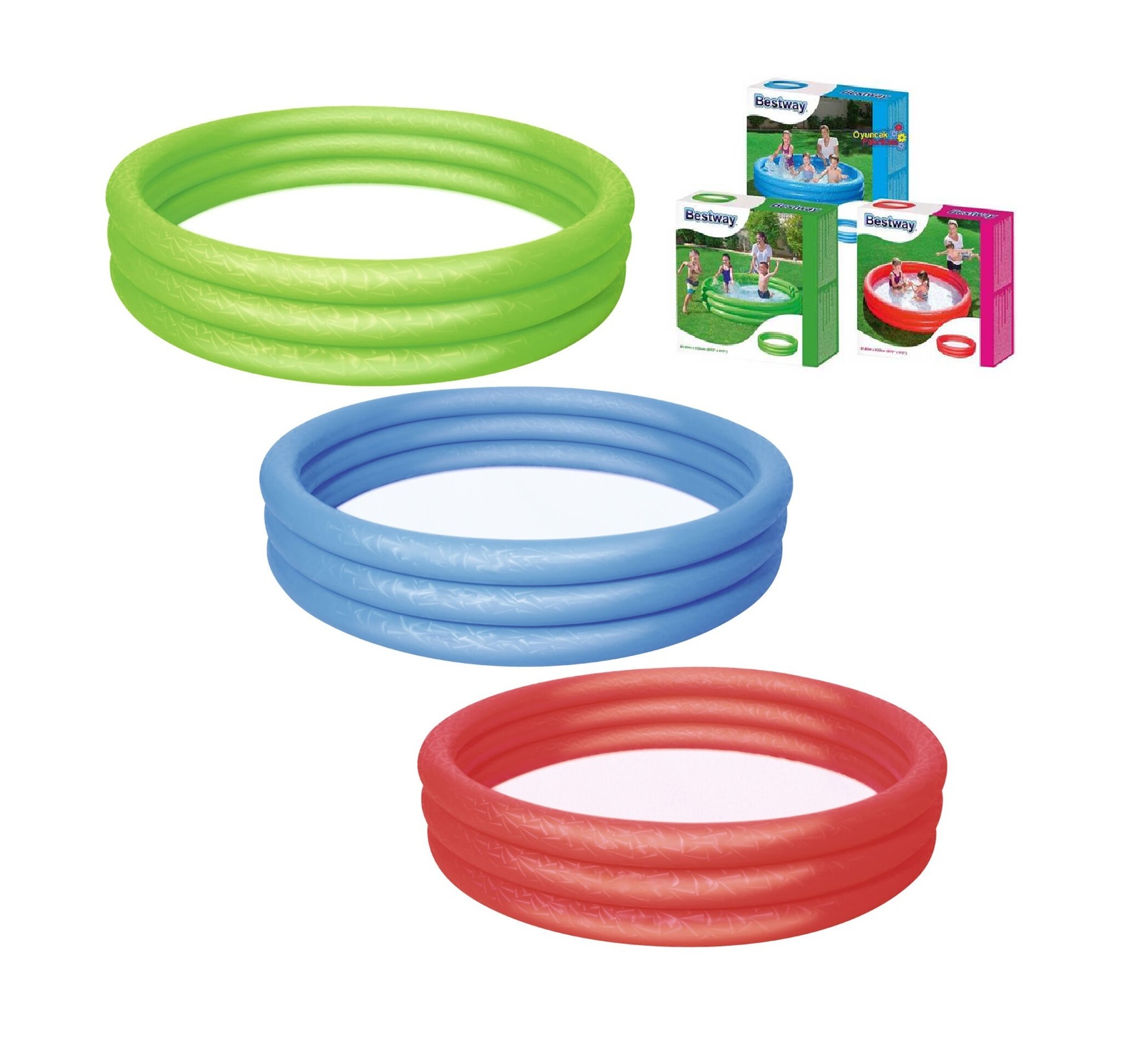 KIZILKAYA BESTWAY 51027 HAVUZ 3 BÖLMELİ 183X33 KUTU
