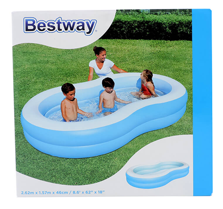 KIZILKAYA BESTWAY 54117 HAVUZ JUMBO OVAL RENKLİ