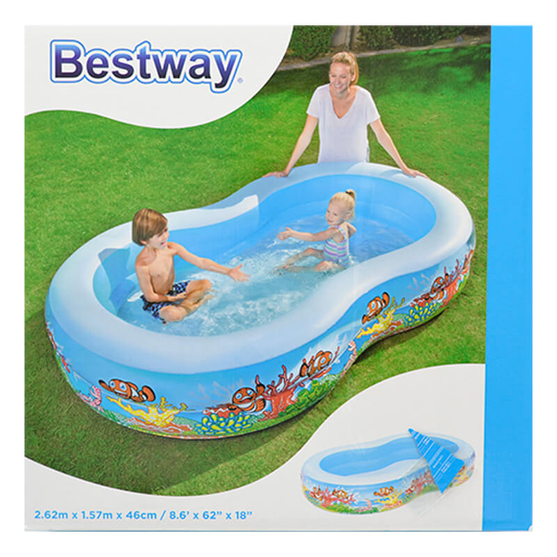 KIZILKAYA BESTWAY 54118 HAVUZ JUMBO OVAL DESENLİ