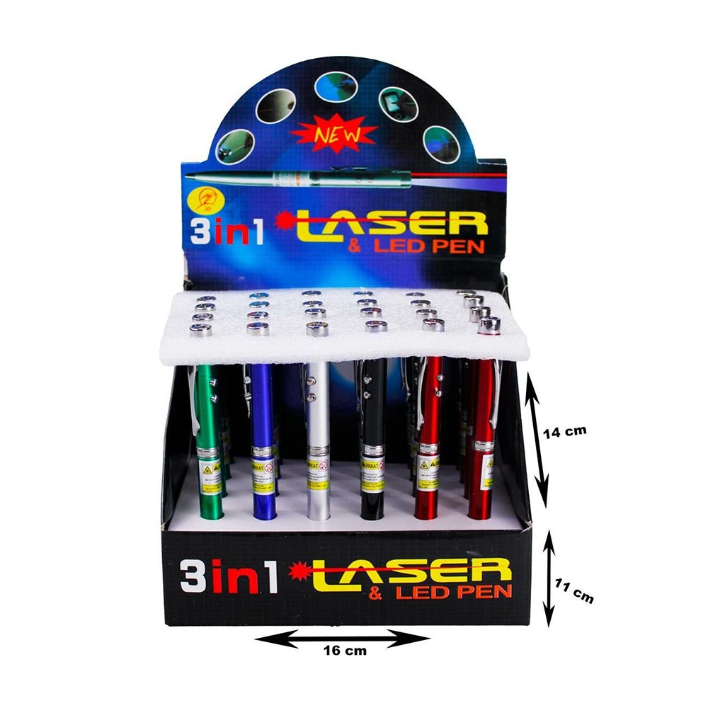 KIZILKAYA 1705020 LAZER KALEM 24LÜ KT