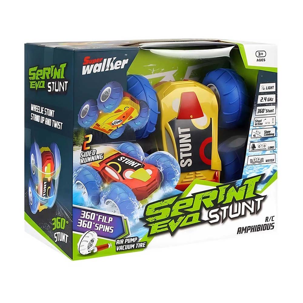 4İ 989-11 U.KUMANDALI IŞIKLI ARKROBAT ARABA SPRINT EVQ STUNT