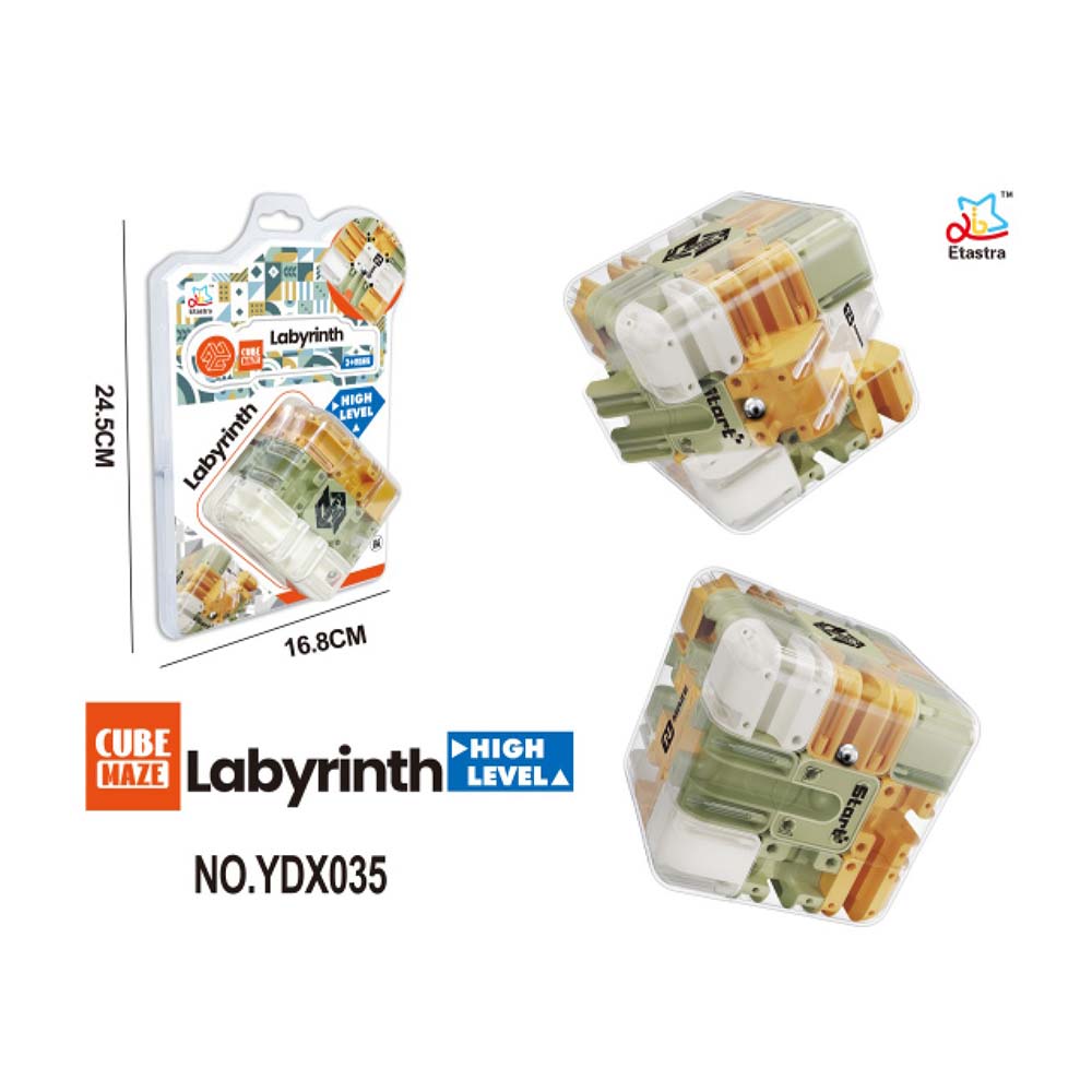 4İ YDX035 CUBE MAZE LABİRENT ZEKA KÜPÜ