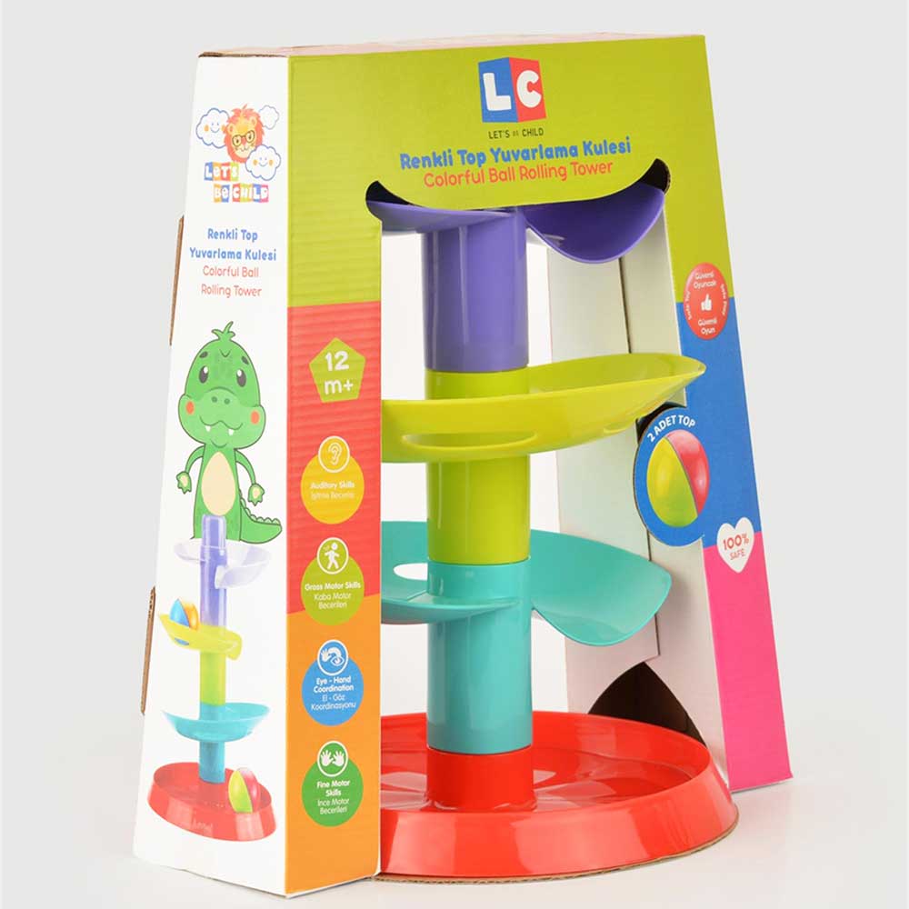 ENFAL LC-30956 RENKLİ TOP YUVARLAMA KULESİ