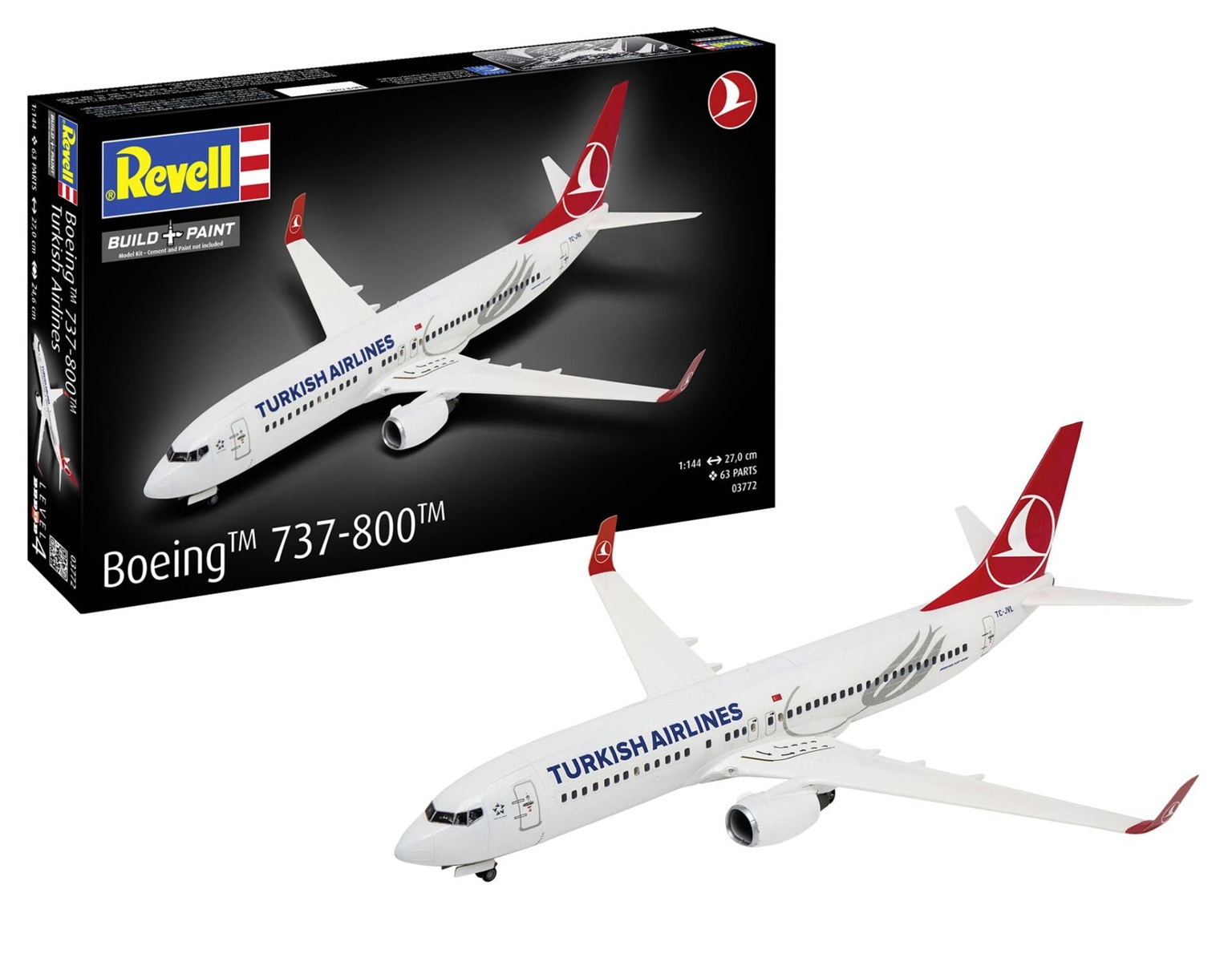 ADORE VSU03772 THY BOEİNG 737-800 REVELL