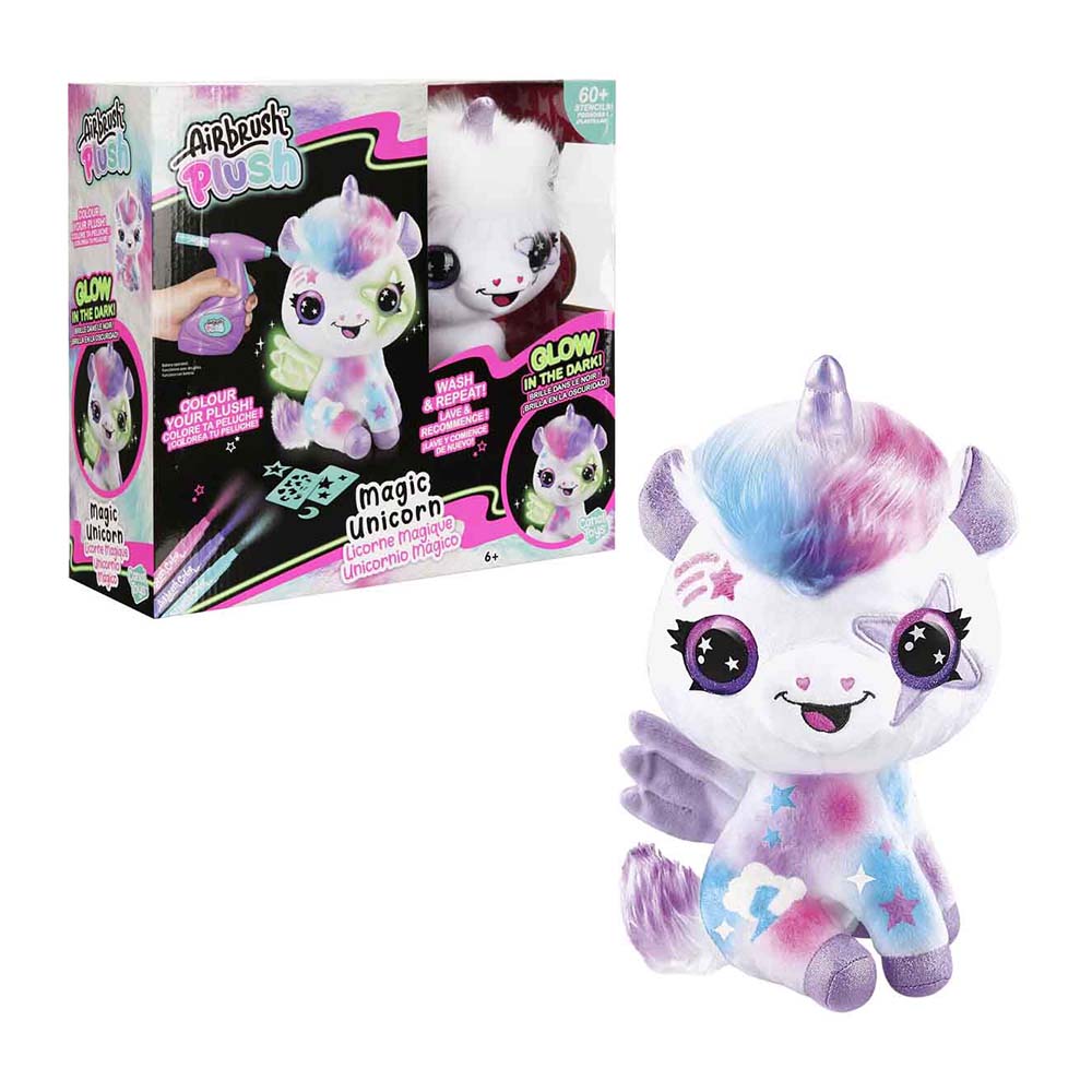 MEGA 28788 HOBİ SET AIRBRUSH PELUŞ UNICORN KARANLIKTA PARLAYAN