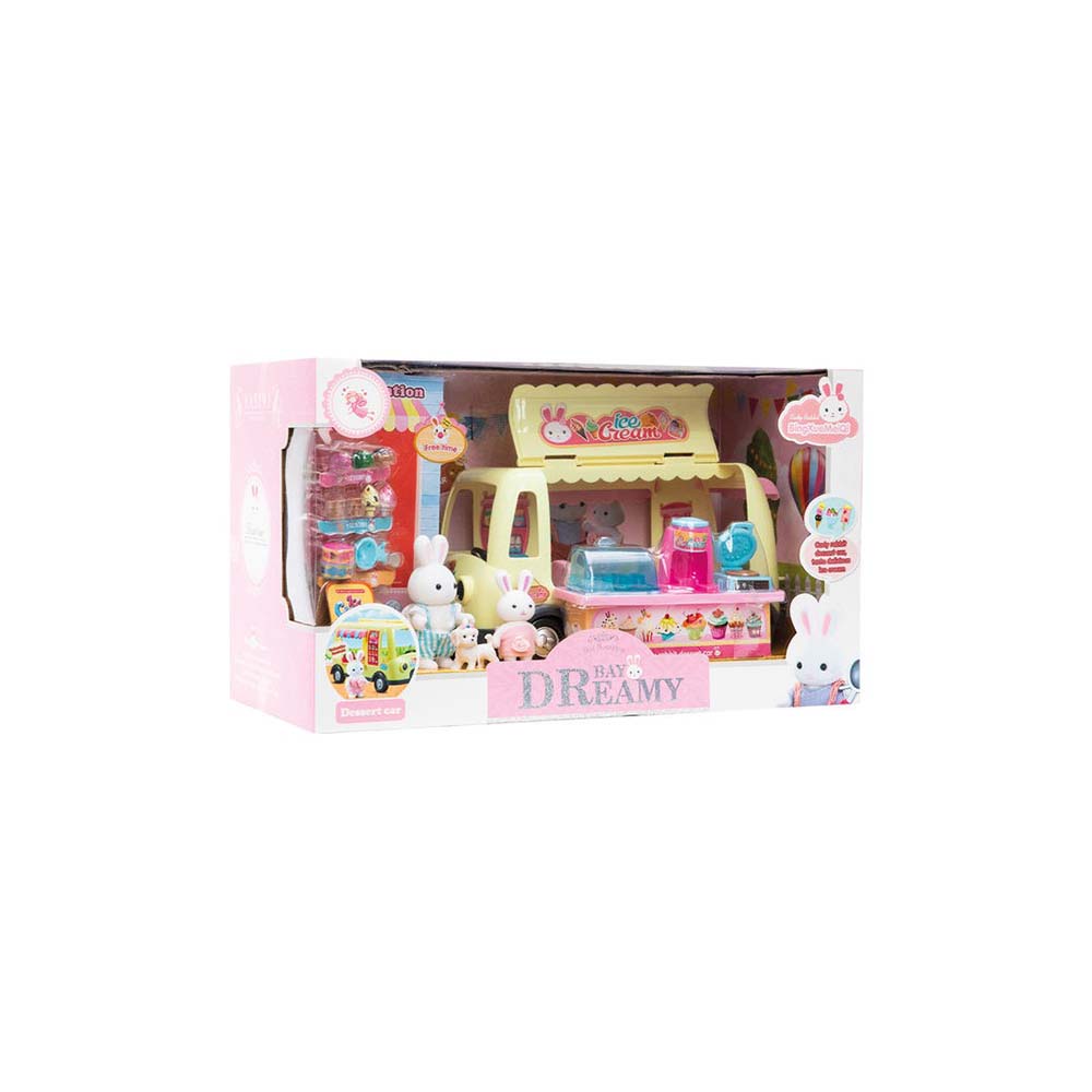 MEGA DREAMY MİNİ TAVŞAN- FAST FOOD KARAVANI OYUN SETİ