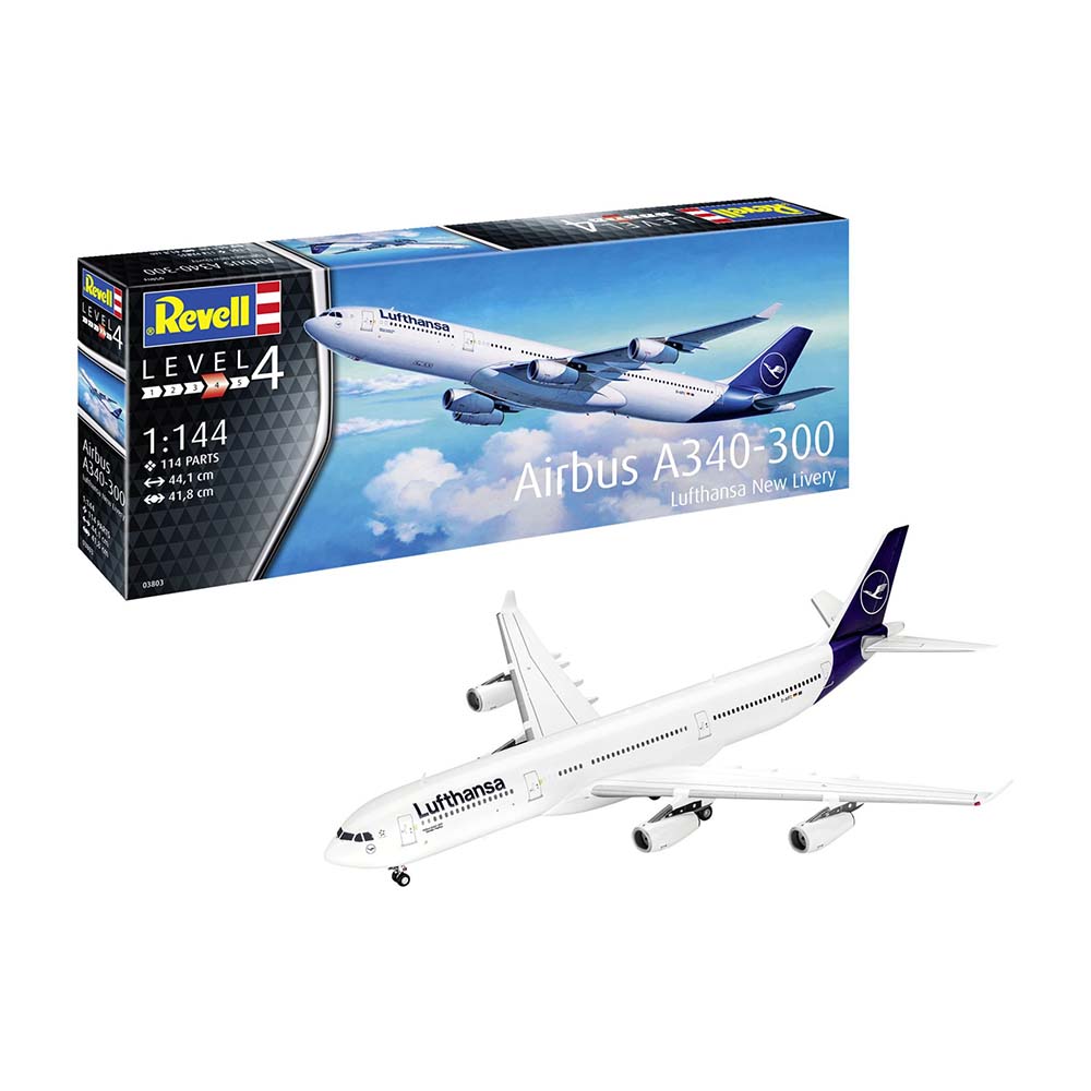 ADORE VSU03803 AİRBUS A340-300 LUFTHANSA NEW LİVERY