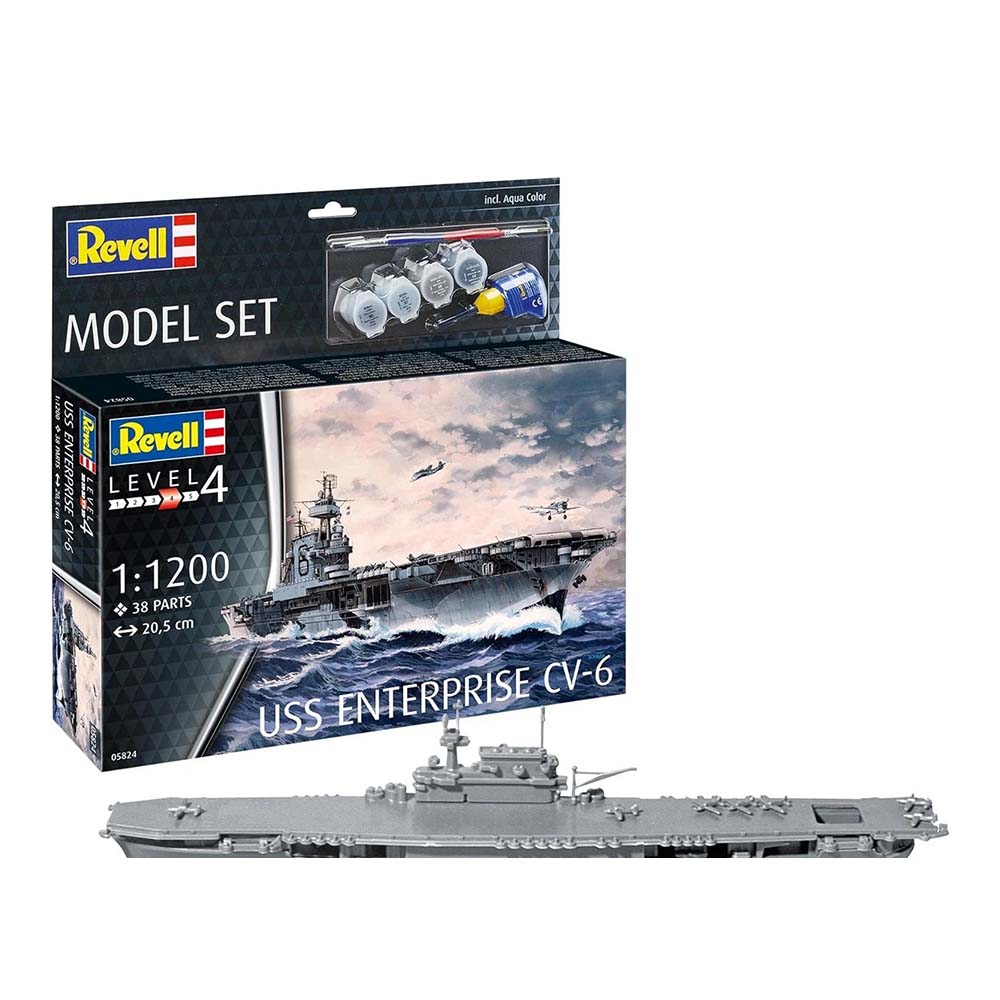 ADORE REVELL VBG65824 M.SET USS ENTERPRİSE CV-6 REVELL