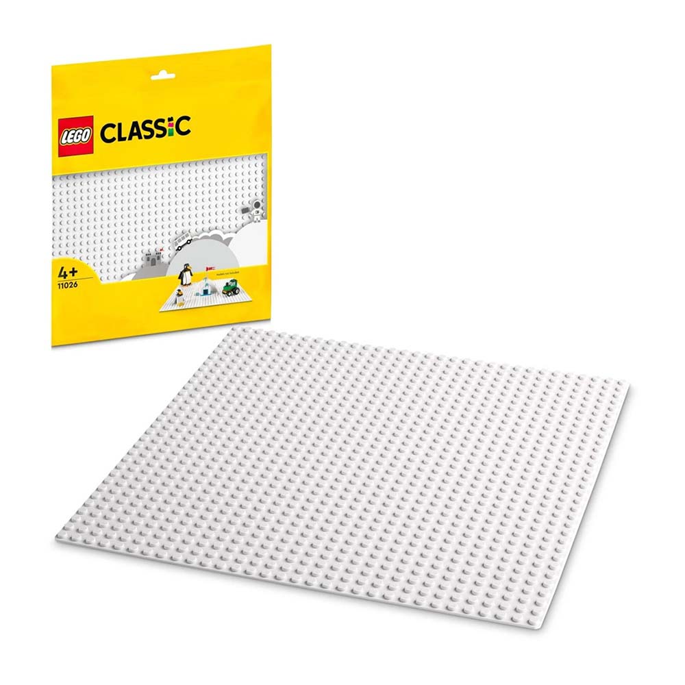 ADORE LEGO LMC11026 WHİTE BASEPLATE