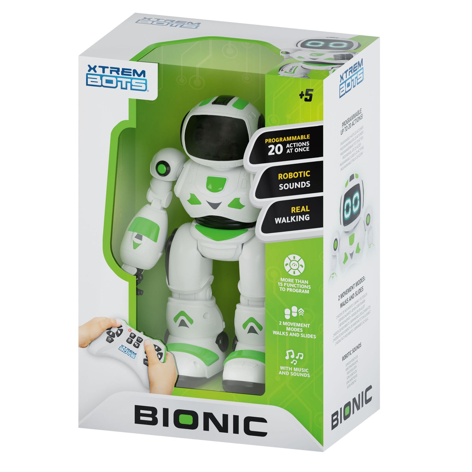 MEGA 3803418 XTREM BOTS YÜRÜYEBİLEN KUMANDALI SESLİ ROBOT BİONİC