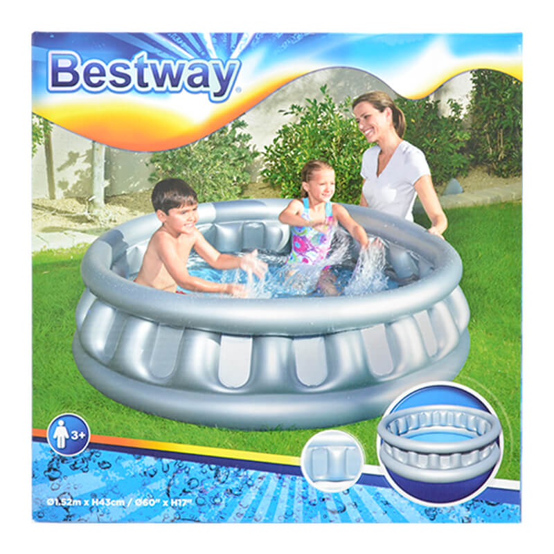 KIZILKAYA BESTWAY 51080 HAVUZ 152X43 METALİK GRİ