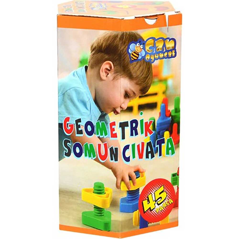 HALİT CAN HC1011 GEOMETRİK SOMUN CİVATA OYUNU 65 PRÇ