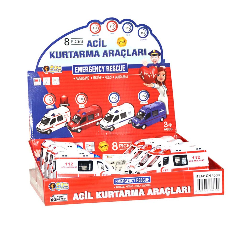 CAN CN4000 SESLİ METAL AMBULANS-POLİS-İTFAİYE-JANDARMA