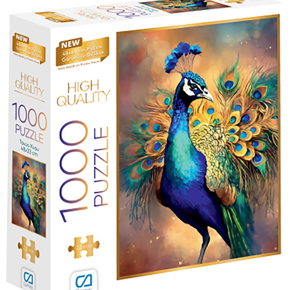 CA 7035 PUZZLE 1000 PRÇ TAVUS KUŞU