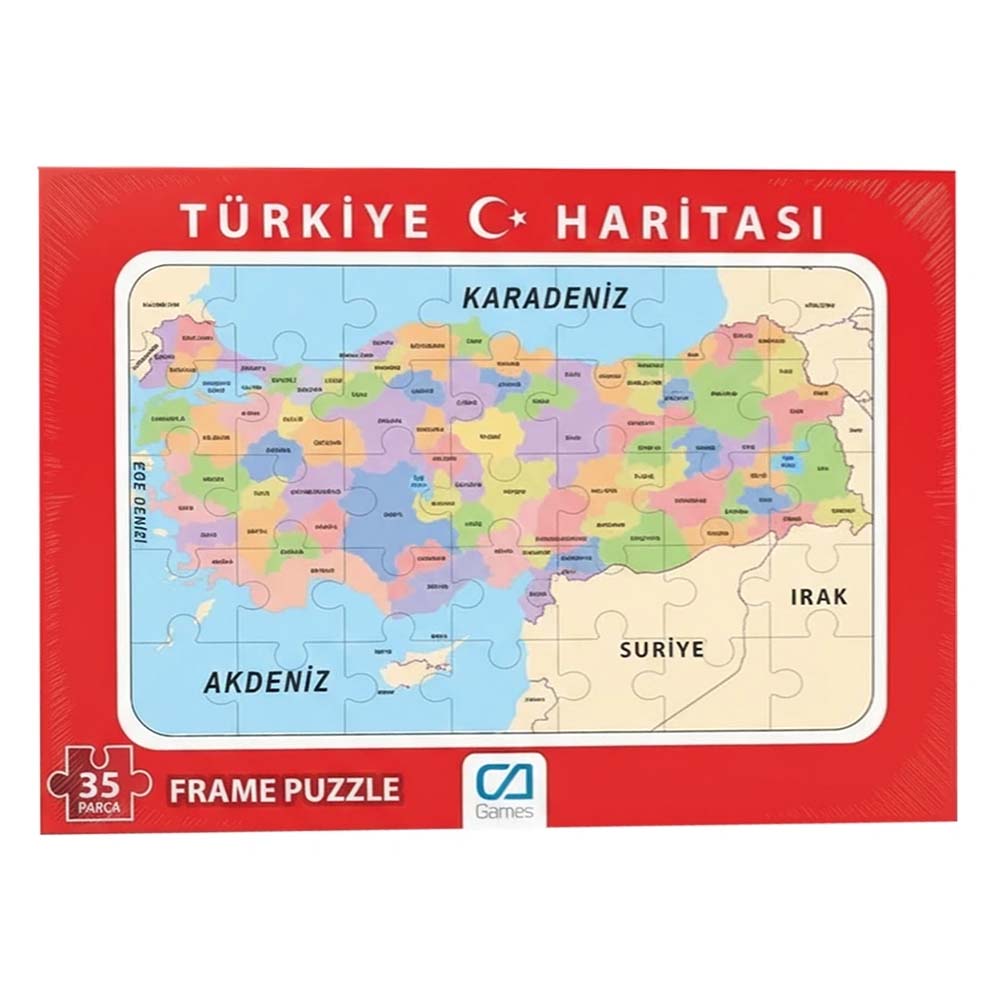 CA CAFRM-10150 FRAME PUZZLE TÜRKİYE HARİTASI