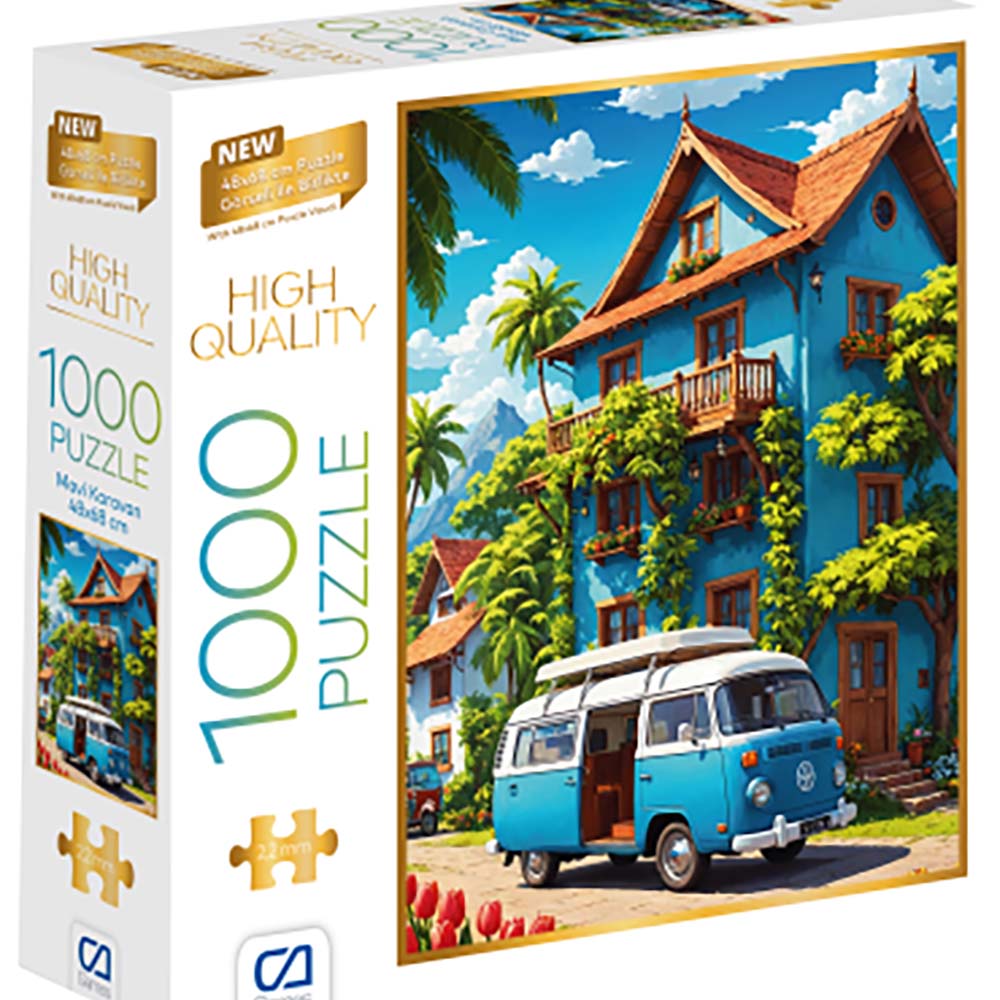 CA 7054 PUZZLE 1000 PRÇ MAVİ KARAVAN