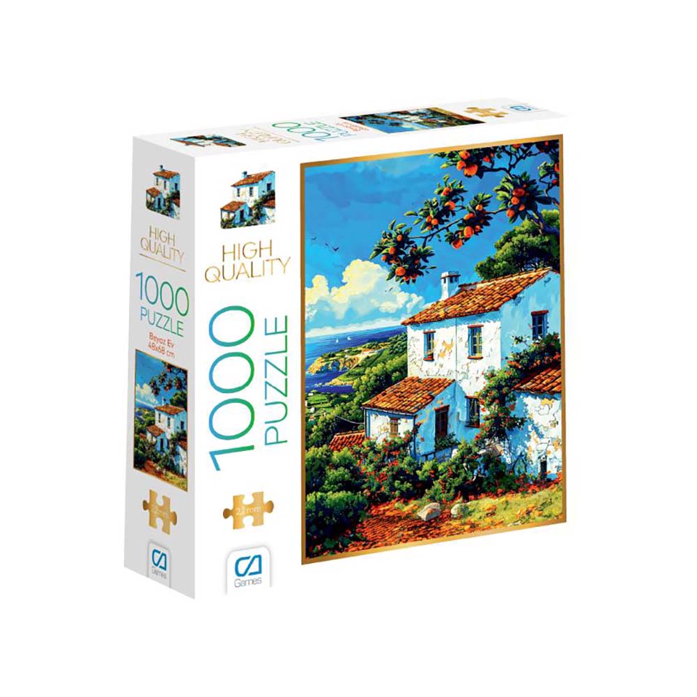 CA 7066 PUZZLE 1000 PRÇ BEYAZ EV