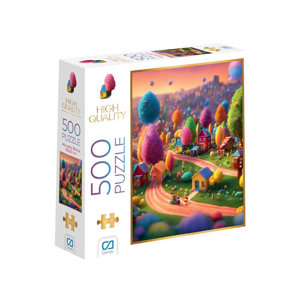 CA 7522 PUZZLE 500 PRÇ MİNYATÜR BAHÇE