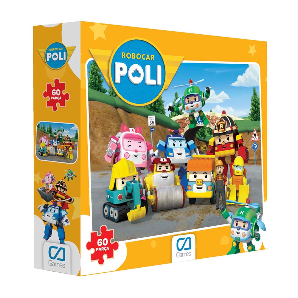 CA 5326 PUZZLE 60 PRÇ ROBOCAR POLİ