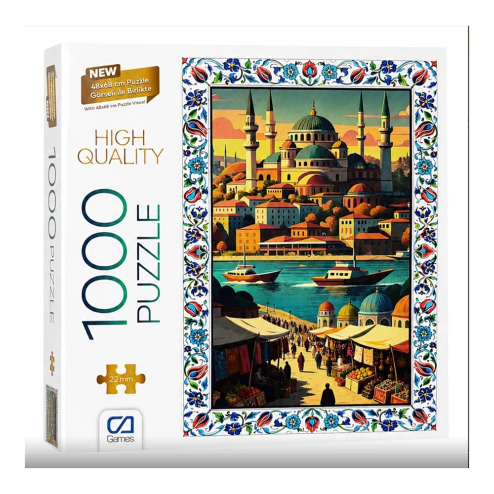 CA 7108 PUZZLE OSMANLI PAZARI 1000 PARÇA