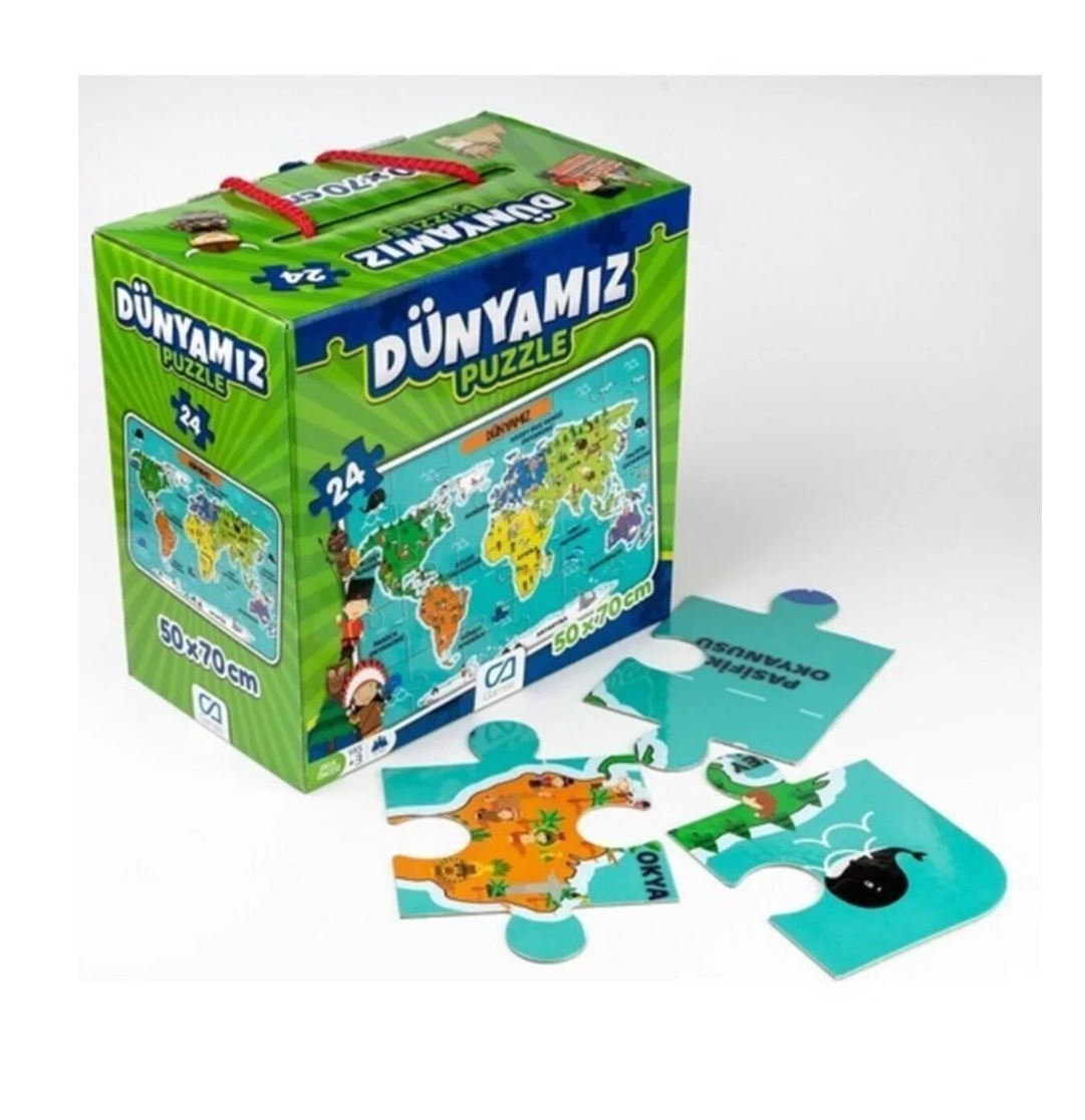 CA 5025 PUZZLE EĞİTCİ DÜNYAMIZ