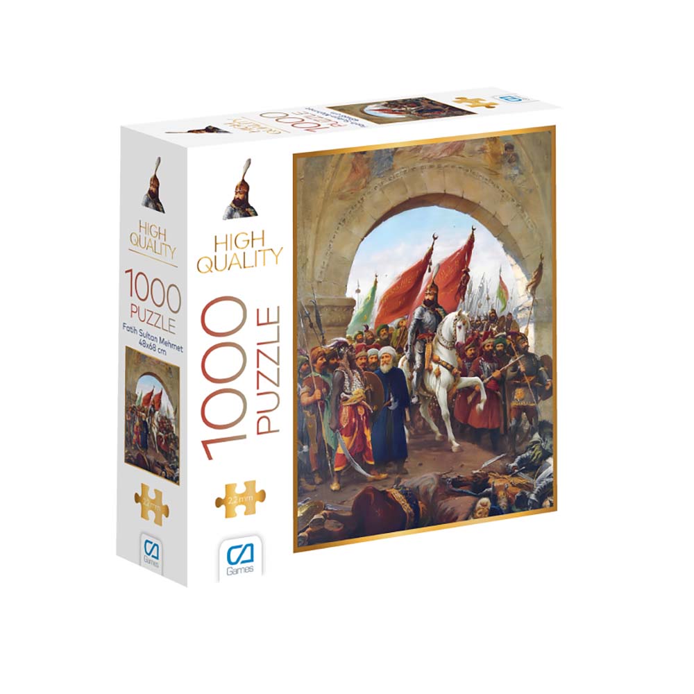 CA 7077 PUZZLE FATİH SULTAN MEHMET 1000 PARÇA