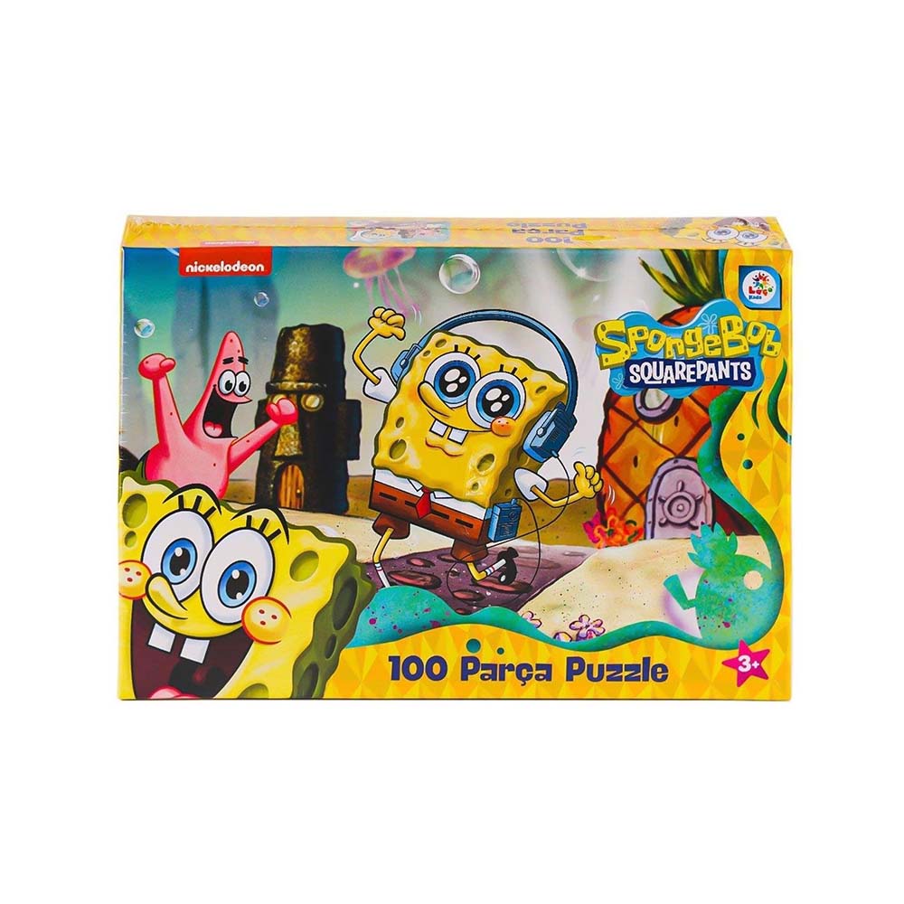 UTKU LAÇO SB0049 PUZZLE 100PRÇ SPONGEBOB