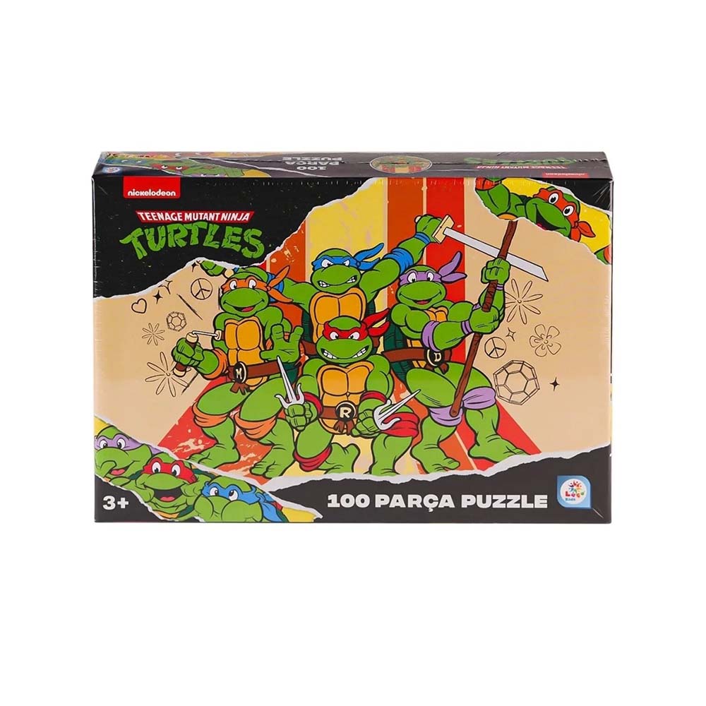 UTKU LAÇO NK0050 PUZZLE 100PRÇ NİNJA KAPLUMBAĞALAR