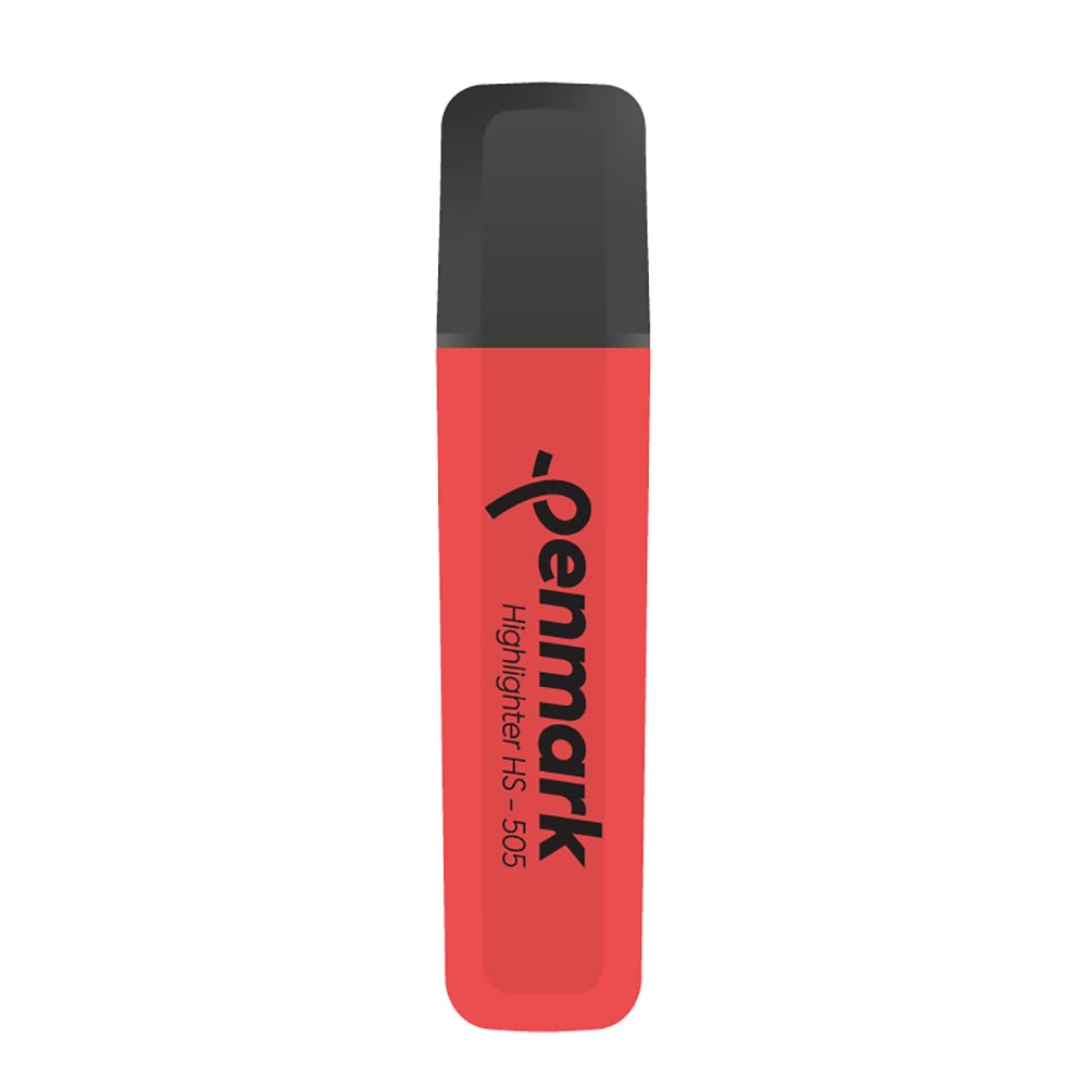 PENMARK HS505 24 TROPİK FOSFORLU KALEM KIRMIZI