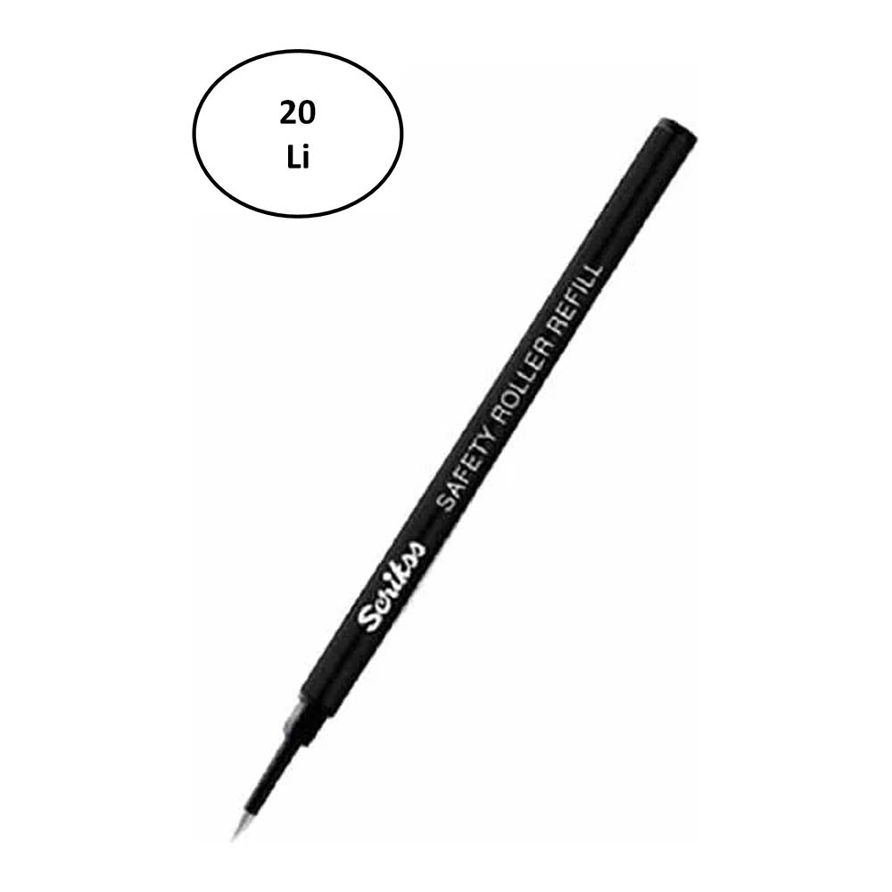 SCRİKSS ROLLER REFİL SİYAH 20Lİ KT
