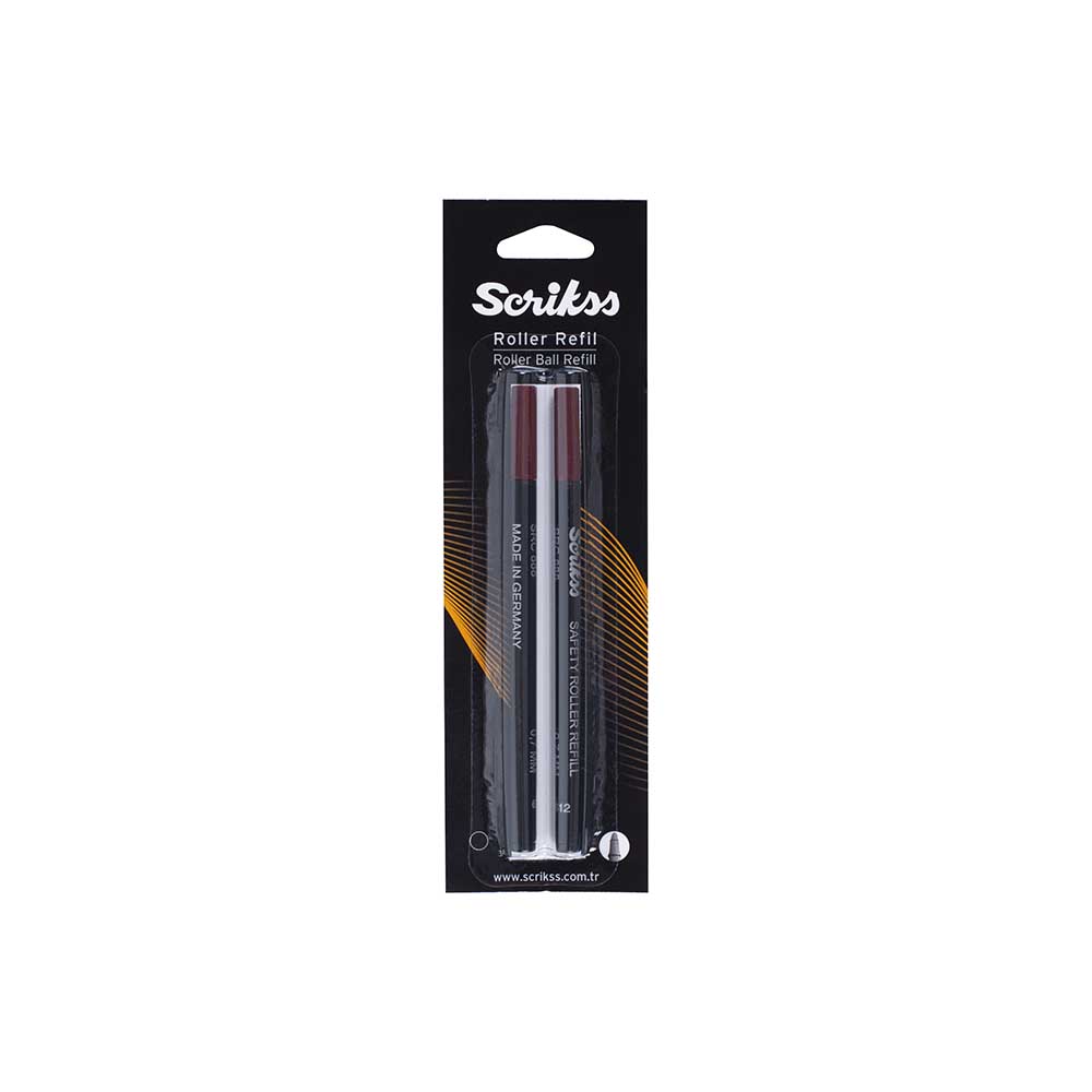 SCRİKSS ROLLER REFİL 07MM SİYAH 2Lİ BLS