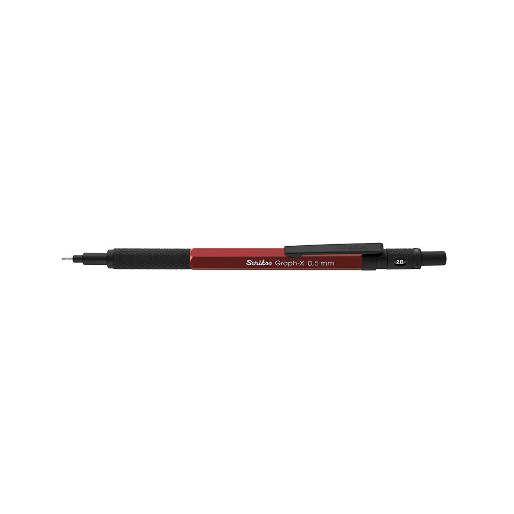 SCRİKSS GRAPH-X METAL VERSATİL 05MM KIRMIZI ŞEFFAF AMB