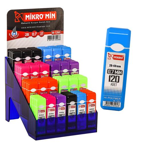 MİKRO 1260STN KISA MİN 07MM 60MM 120Lİ STN