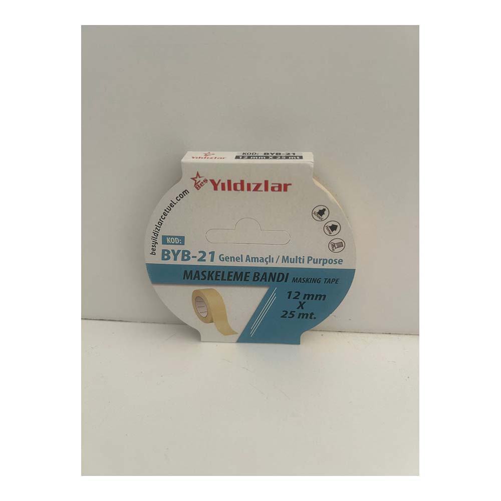 YILDIZLAR BYB-21 MASKELEME BANDI 12X25M