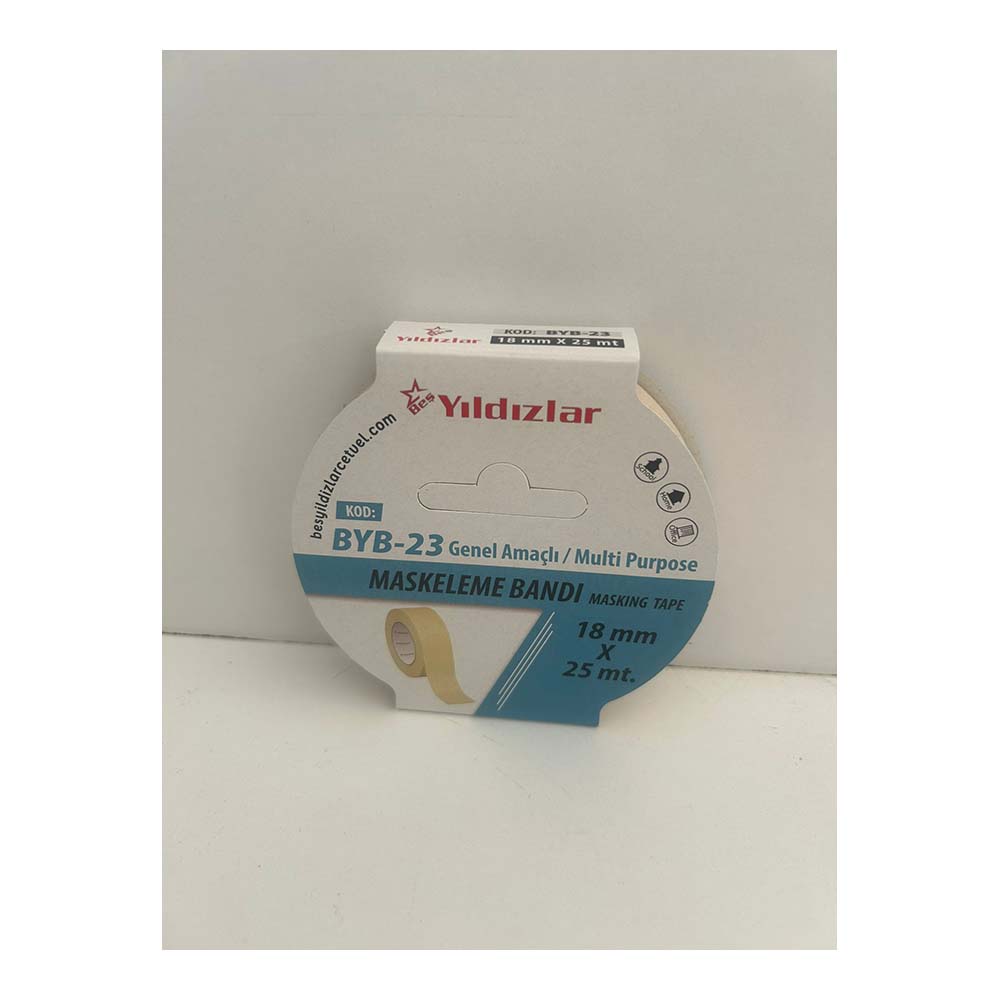 YILDIZLAR BYB-23 MASKELEME BANDI 18X25M
